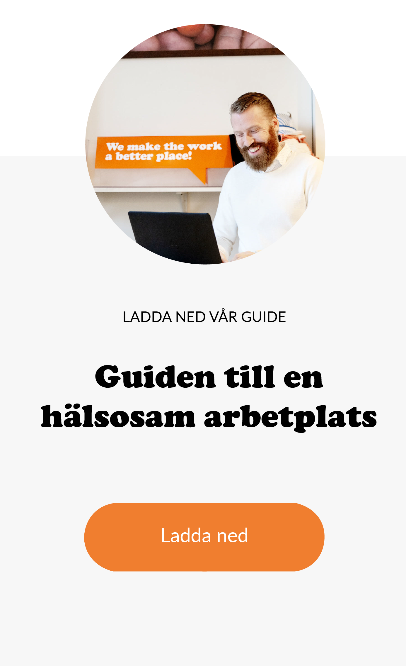 Guiden till en hälsosam arbetsplats
