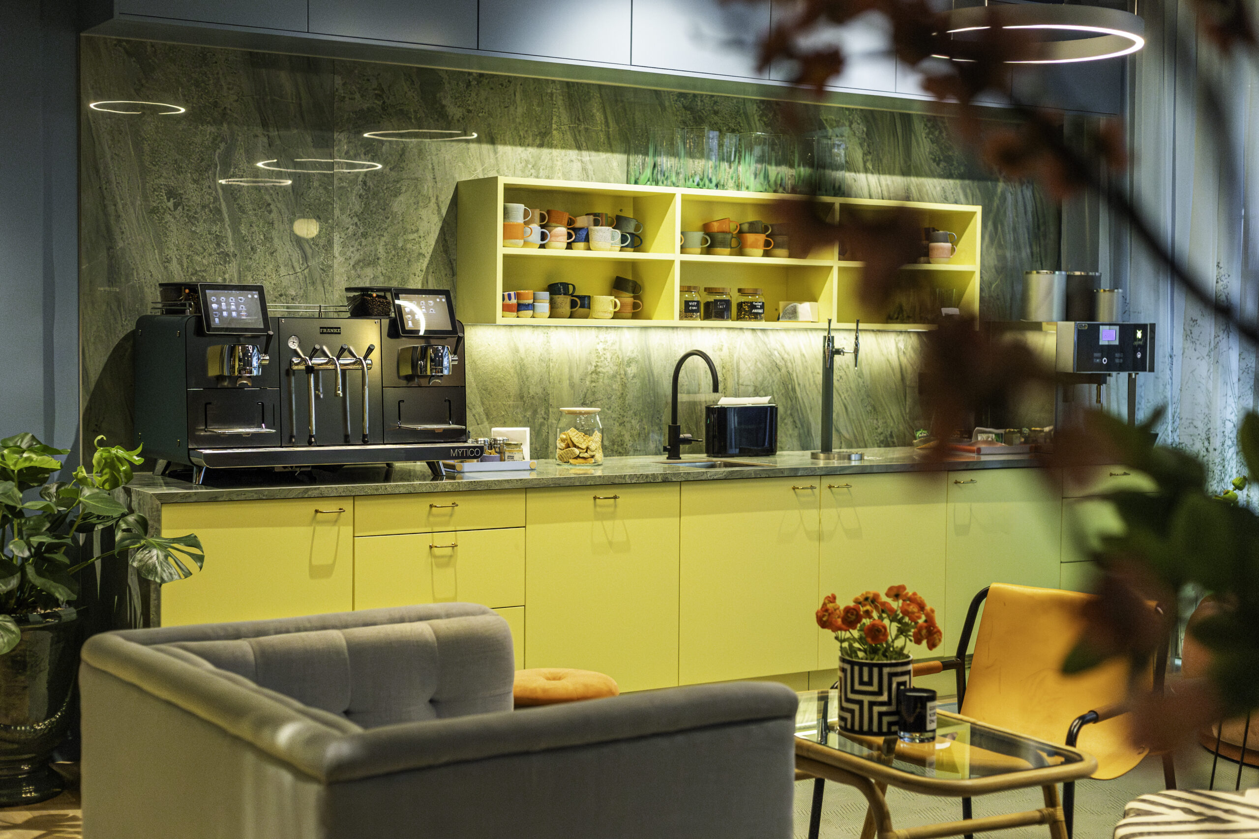 Kaffemaskin hos AMF